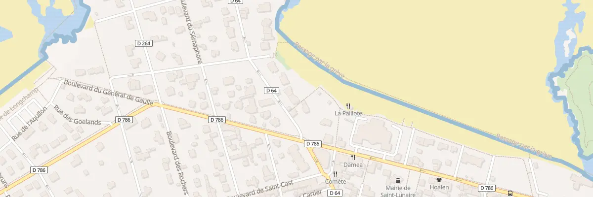 Plan du 525 Bd du Decolle à Saint-Lunaire