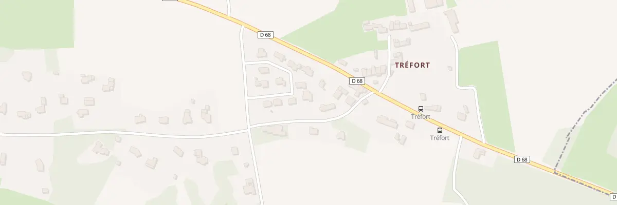 Plan du 8 Lot Les Clossets-Trefort à Corseul