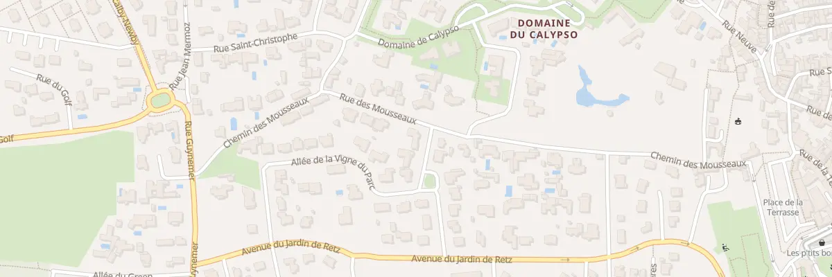 Plan du 19 Rue des Mousseaux Pornic à Pornic