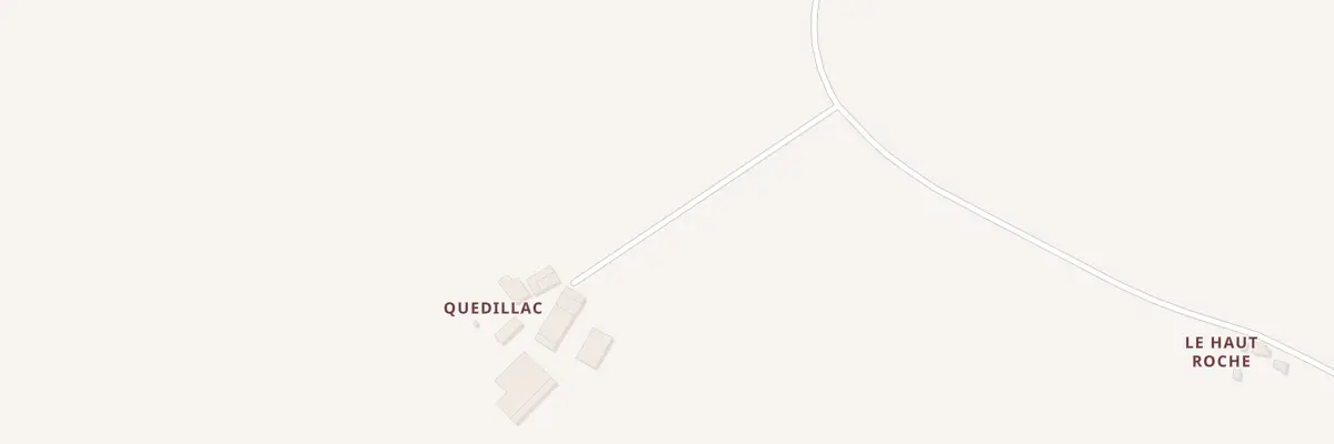 Plan du 629 Quedillac à Boisgervilly