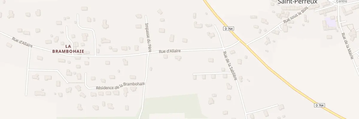 Plan du 1B Rue d’Allaire à Saint-Perreux
