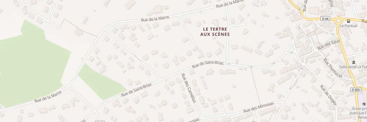 Plan du 434 Rue de Saint Briac à Saint-Lunaire