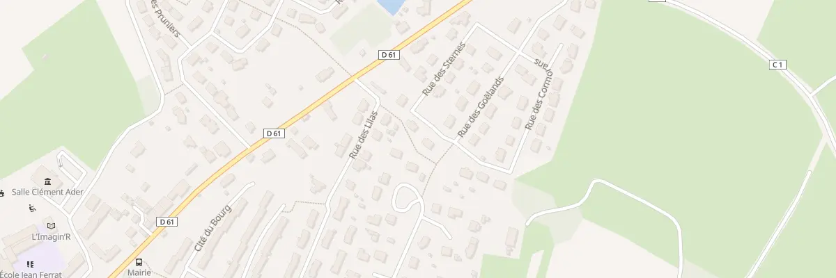 Plan du 17 Rue des Sternes à Trélivan