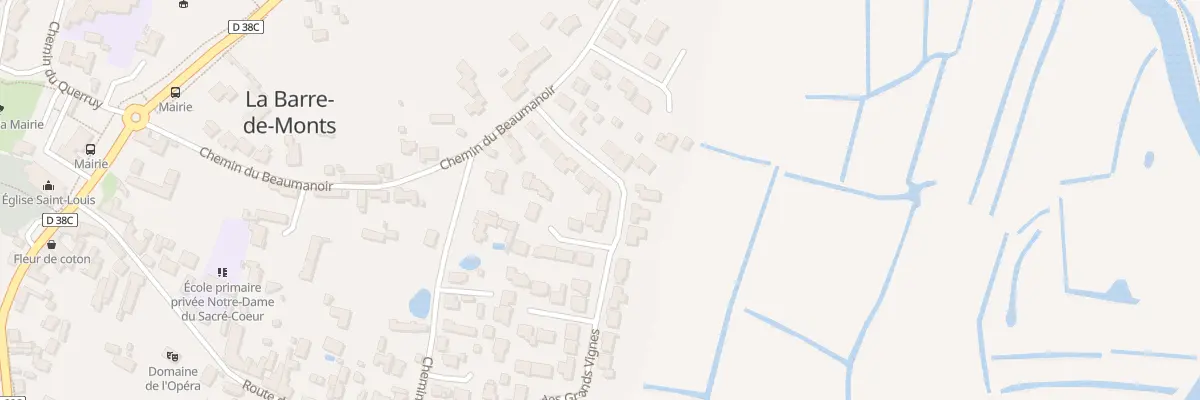 Plan du 8 Rue des grands vignes à La Barre-de-Monts