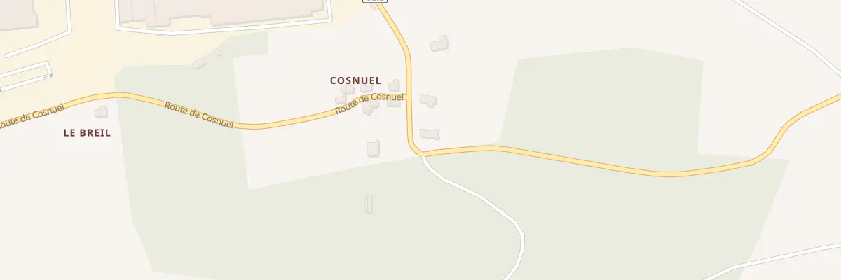 Plan du 28 Rue de Cosnuel à Guer