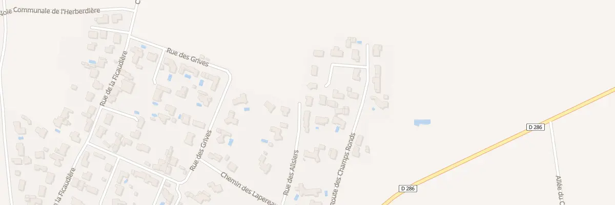Plan du 8 Rue des Alisiers Sainte Marie à Pornic