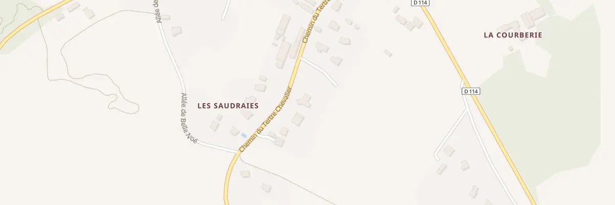 Plan du 6309 Les Saudrayes à Rieux