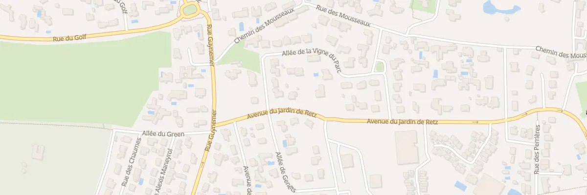 Plan du 22B Av du Jardin de Retz à Pornic