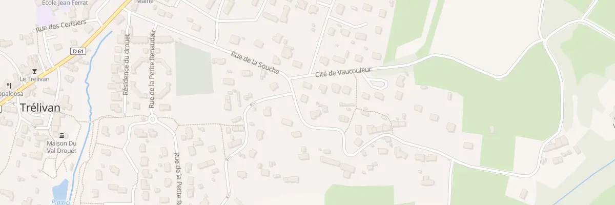 Plan du 39 Cité Vaucouleur à Trélivan
