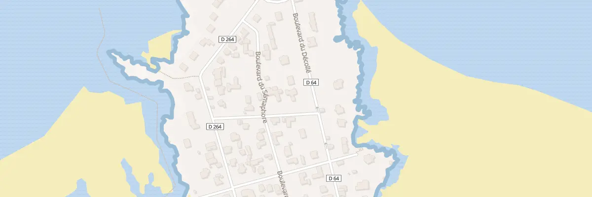 Plan du 182 Bd du Decolle à Saint-Lunaire