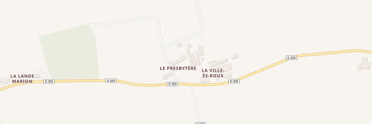 Plan du 5026 Le Presbytère à Bléruais