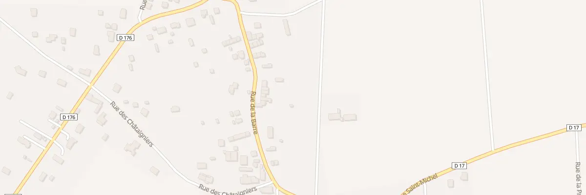 Plan du 25 Rue de la Barre à Théhillac