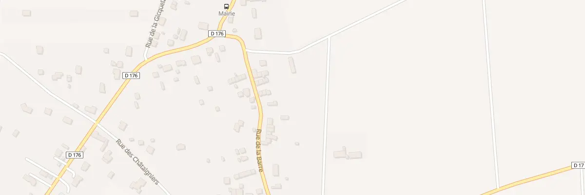 Plan du 17 Rue de la Barre à Théhillac