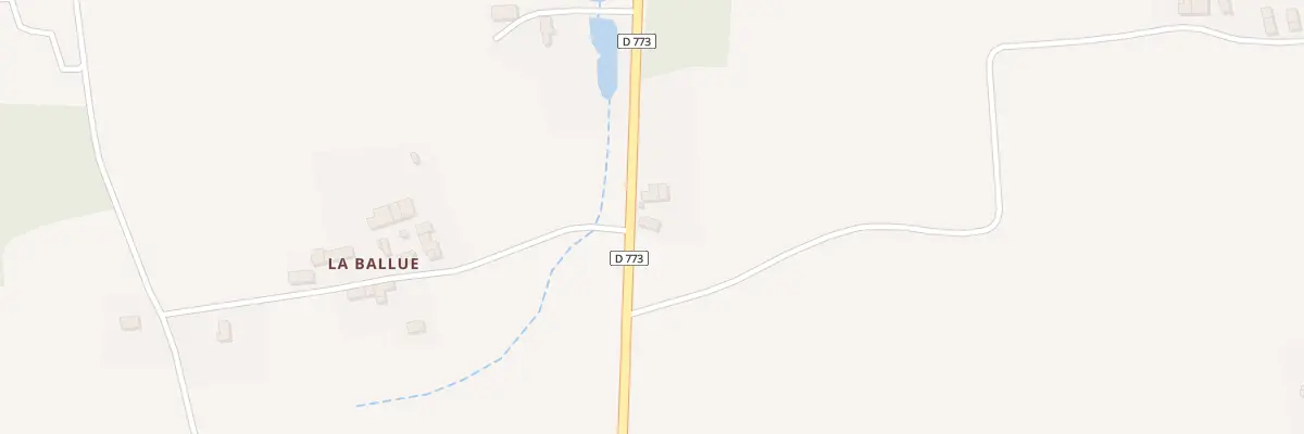 Plan du 2 La Ballue à Carentoir