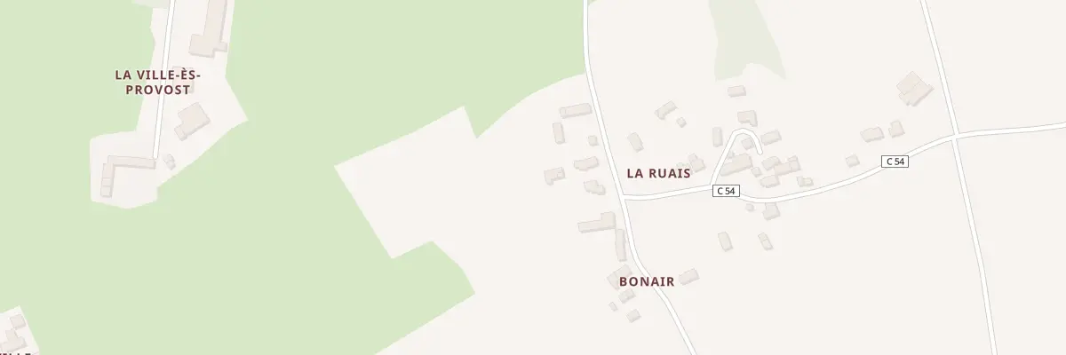 Plan du 4 La Ruais à Beaussais-sur-Mer