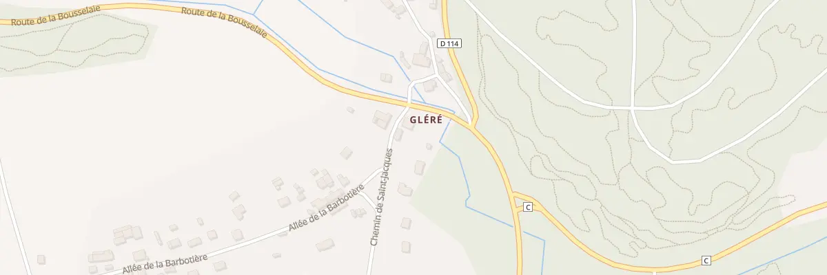 Plan du 5148 Glere à Rieux