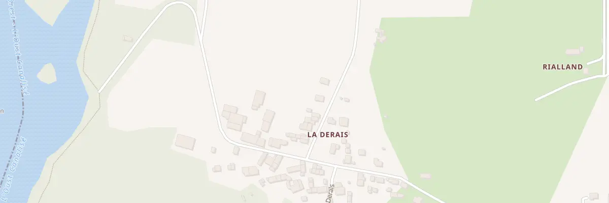 Plan du 5421 La Derais à Bains-sur-Oust