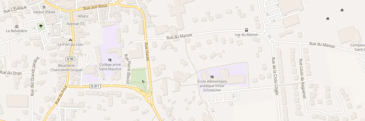 Plan du 6B Rue du Manoir à Guer