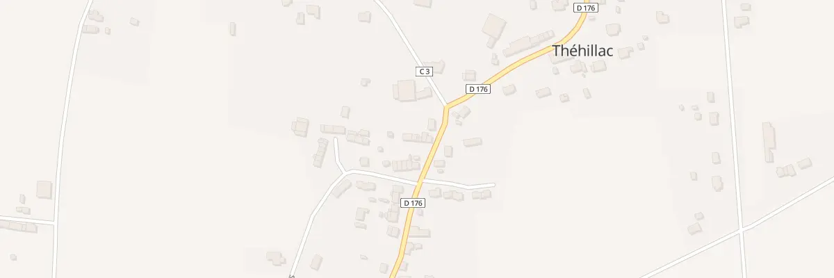 Plan du 4 Rue de l’Hotel Tuault à Théhillac