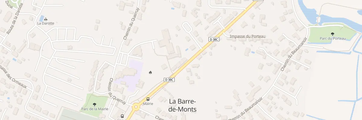 Plan du 6576 Rte de Saint-jean de Monts à La Barre-de-Monts