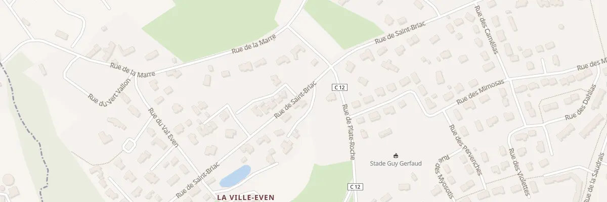 Plan du 749 Rue de Saint Briac à Saint-Lunaire