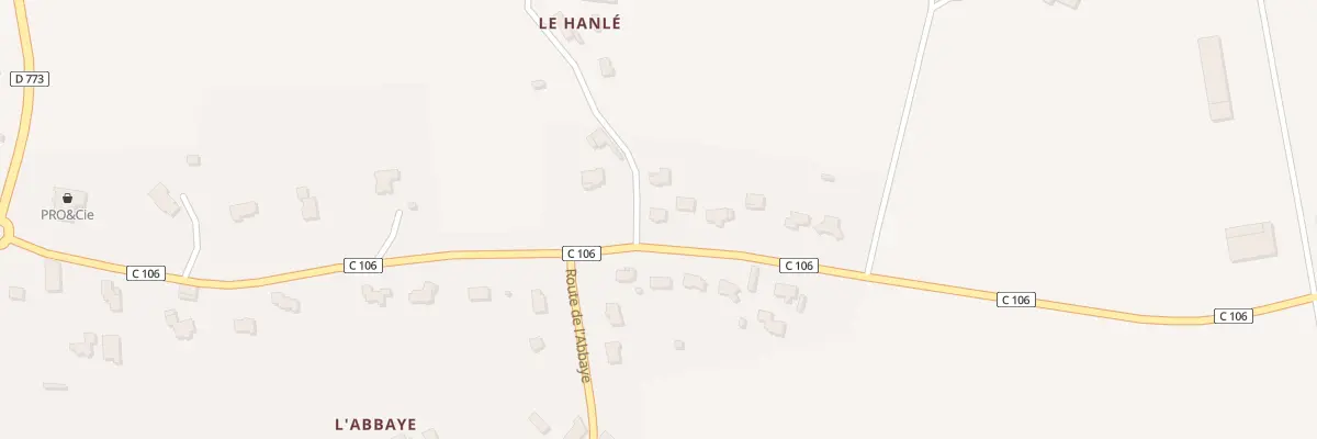 Plan du 2434 Rue des Chênes à Guer