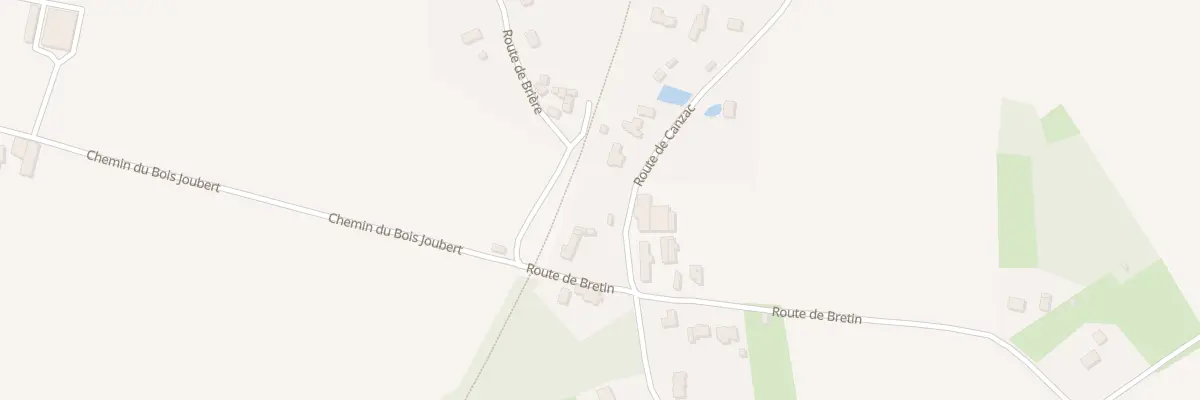 Plan du 34 Rte de Canzac à Donges