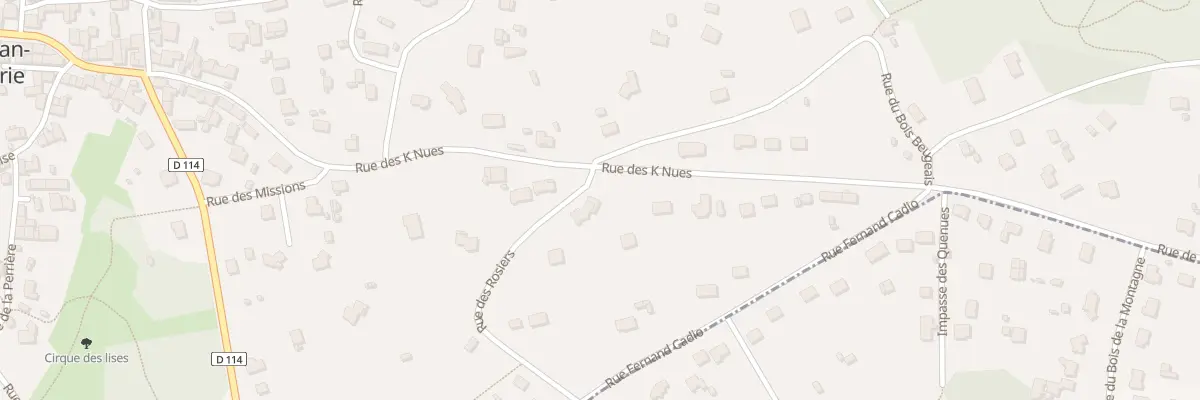 Plan du 3 Rue des Rosiers à Saint-Jean-la-Poterie