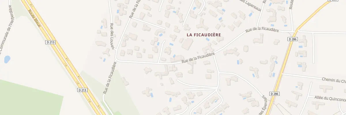 Plan du 366 Rue de la Ficaudiere à Pornic