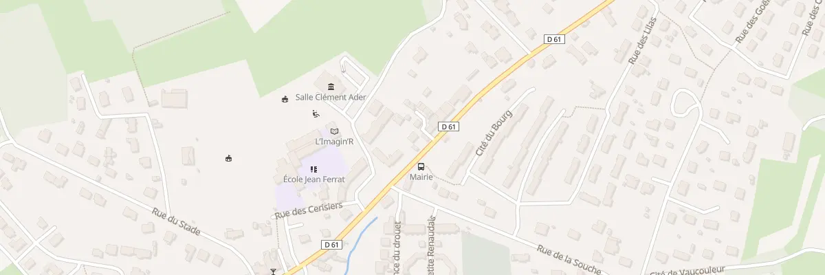 Plan du 3 Rue des Clairettes à Trélivan