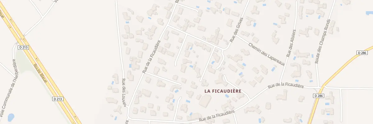 Plan du 3 Imp des Genettes à Pornic