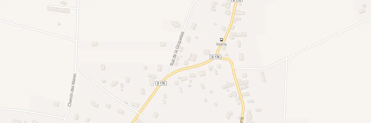 Plan du 6 Rue de la Gicquelais à Théhillac