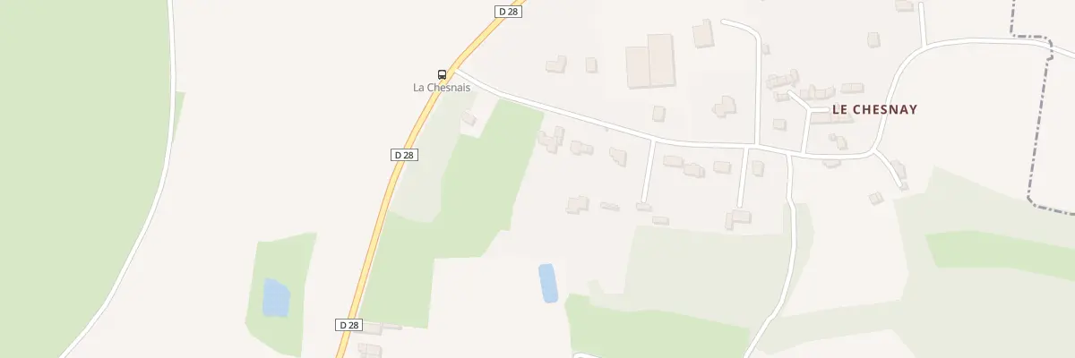 Plan du 5473F Le Chesnay à Languenan