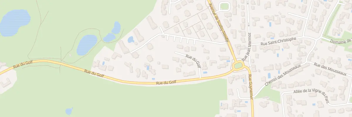 Plan du 63 Rue du Golf à Pornic