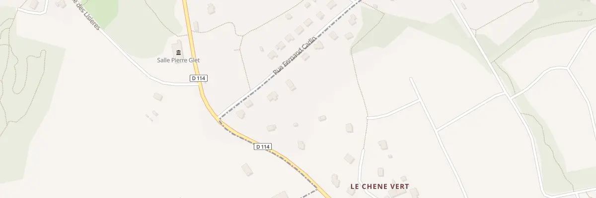 Plan du 37 Rue Fernand Cadio à Rieux