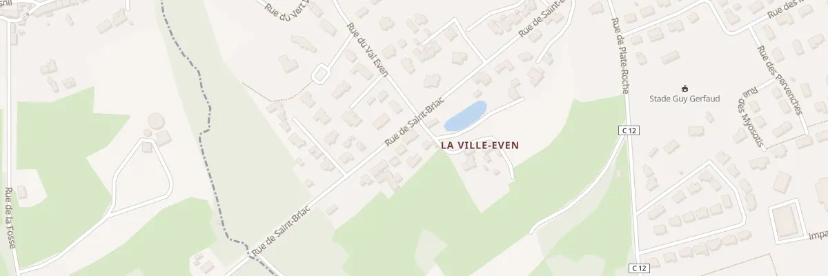 Plan du 9005 La Ville Even à Saint-Lunaire