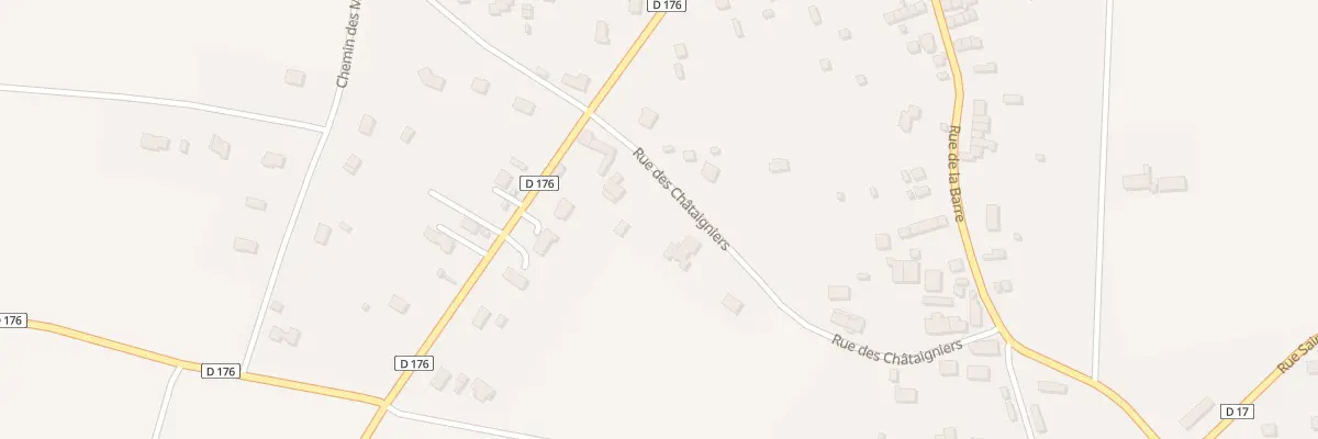 Plan du 14 Rue des Chataigniers à Théhillac