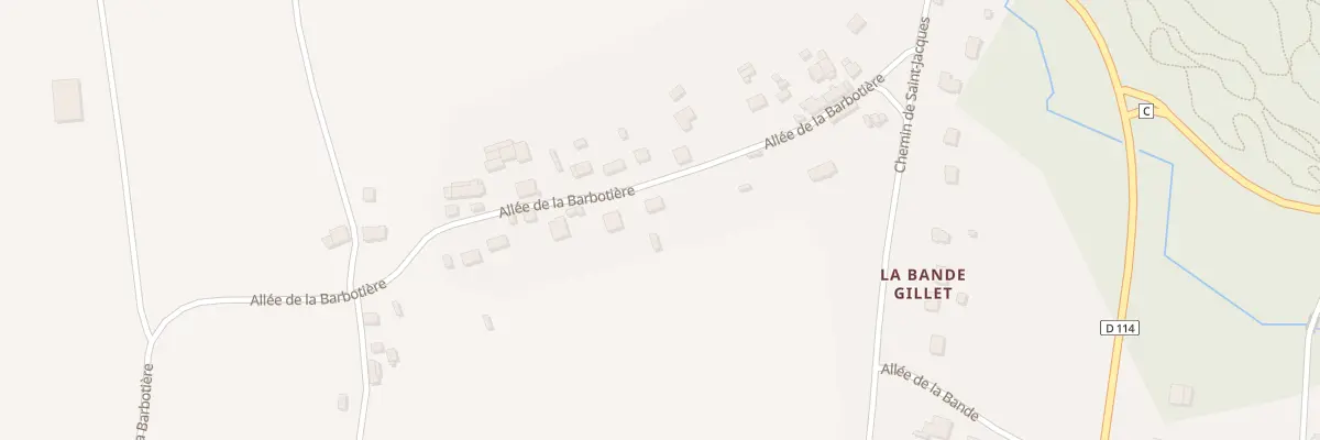 Plan du 5158 La Barbotiere à Rieux