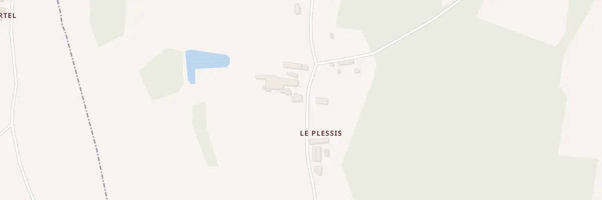 Plan du 10 Le Plessix à Plumaudan