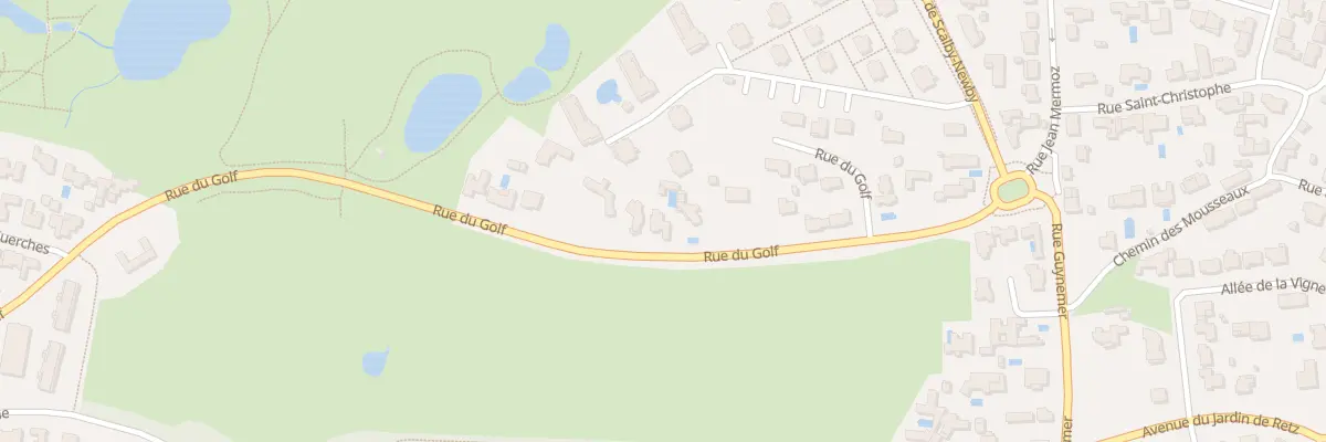 Plan du 45 Rue du Golf à Pornic