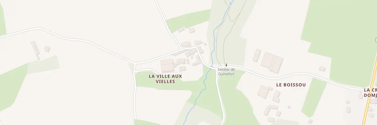 Plan du 11 La Ville aux Vielles à Brusvily