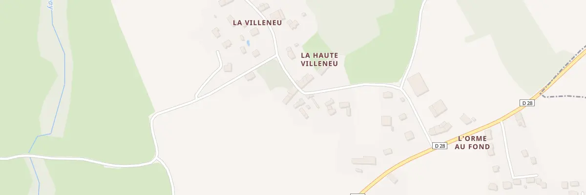 Plan du 5512F La Ville Neu à Languenan