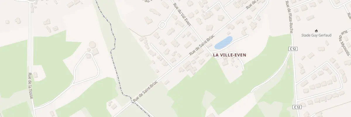 Plan du 1056 Rue de Saint Briac à Saint-Lunaire