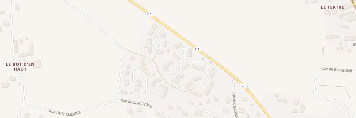 Plan du 12 Rue du Bois des Moines à Rieux