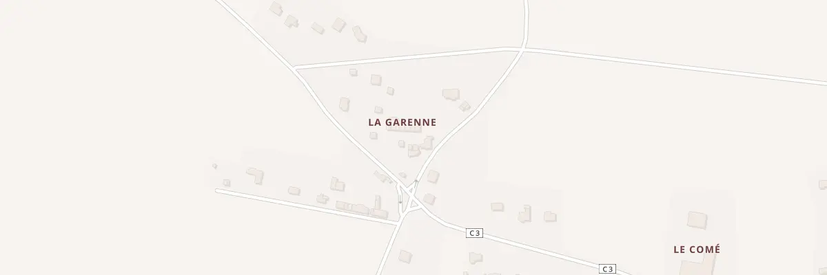 Plan du 5315 La Garenne à Théhillac