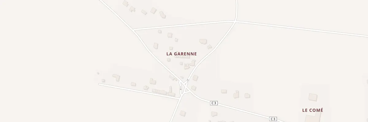 Plan du 15 La Garenne à Théhillac