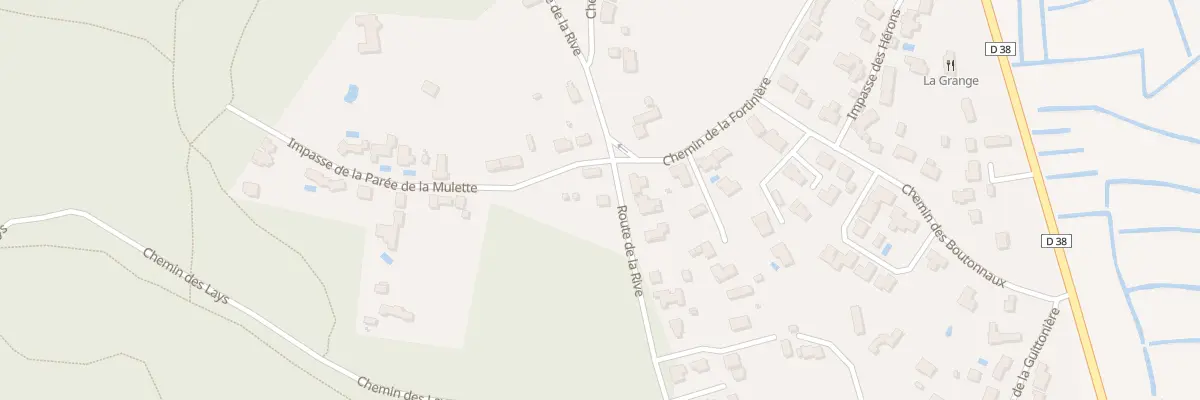 Plan du 1 Imp de la Parée de la Mulette à La Barre-de-Monts