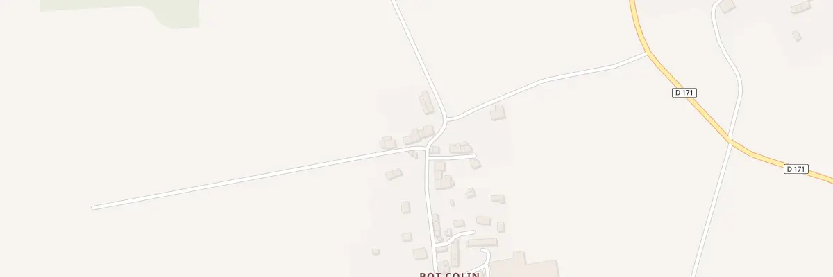 Plan du 4 Bot Colin à Carentoir
