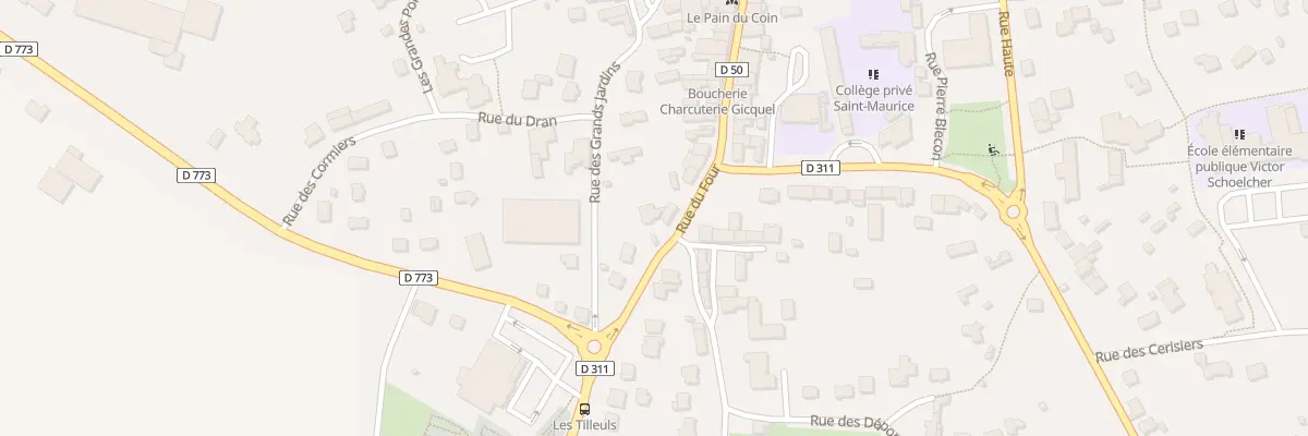 Plan du 35 Rue du Four à Guer