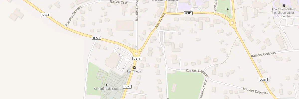 Plan du 42 Rue du Four à Guer